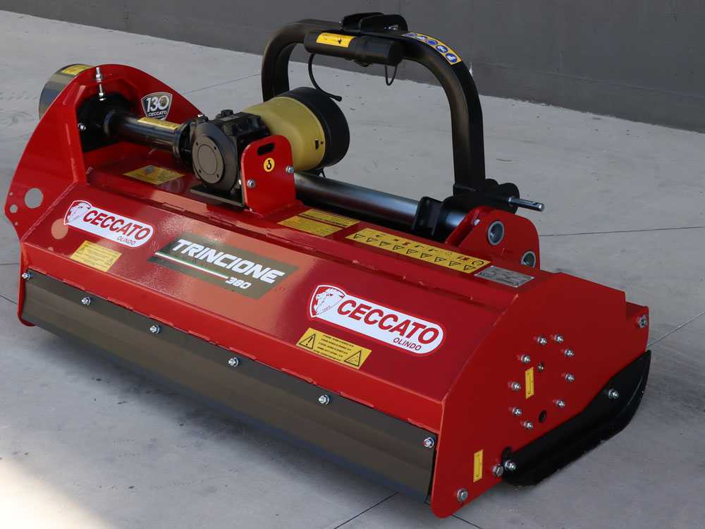 Ceccato Trincione 380 – T1400M – Trituradora para tractor – Serie medio-pesada – Desplazamiento manual - Imagen 3
