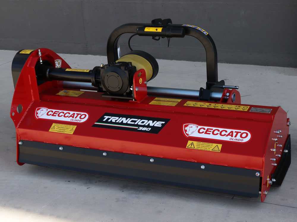 Ceccato Trincione 380 – T1400M – Trituradora para tractor – Serie medio-pesada – Desplazamiento manual - Imagen 4