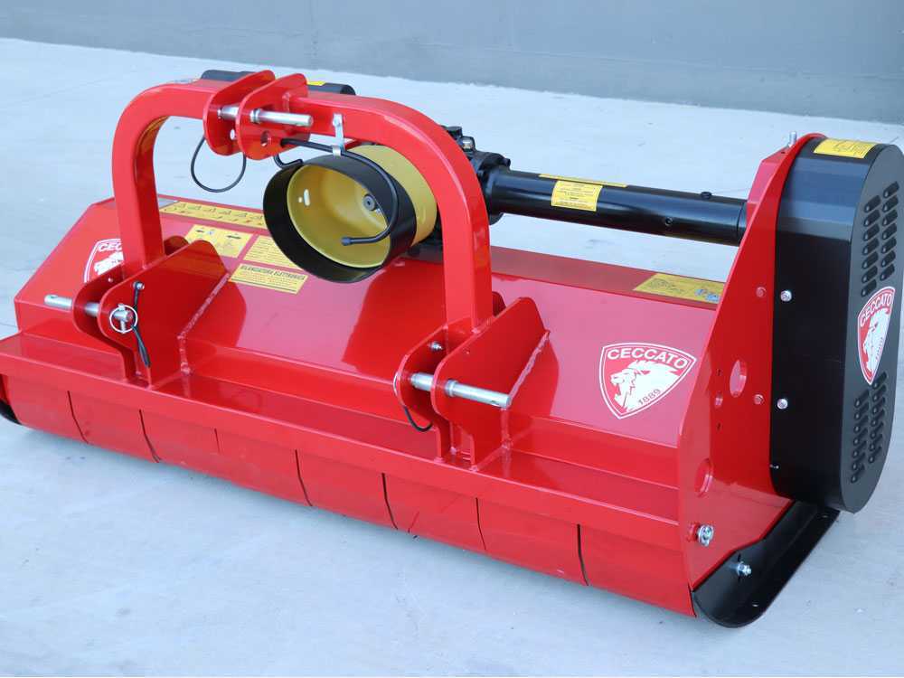 Ceccato Trincione 380 – T1800F – Trituradora para tractor – Enganche fijo – Serie medio-pesada - Imagen 3
