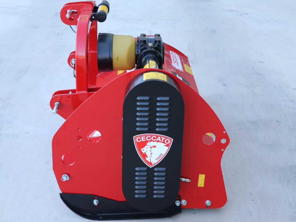 Ceccato Trincione 380 – T1800F – Trituradora para tractor – Enganche fijo – Serie medio-pesada - Imagen 5
