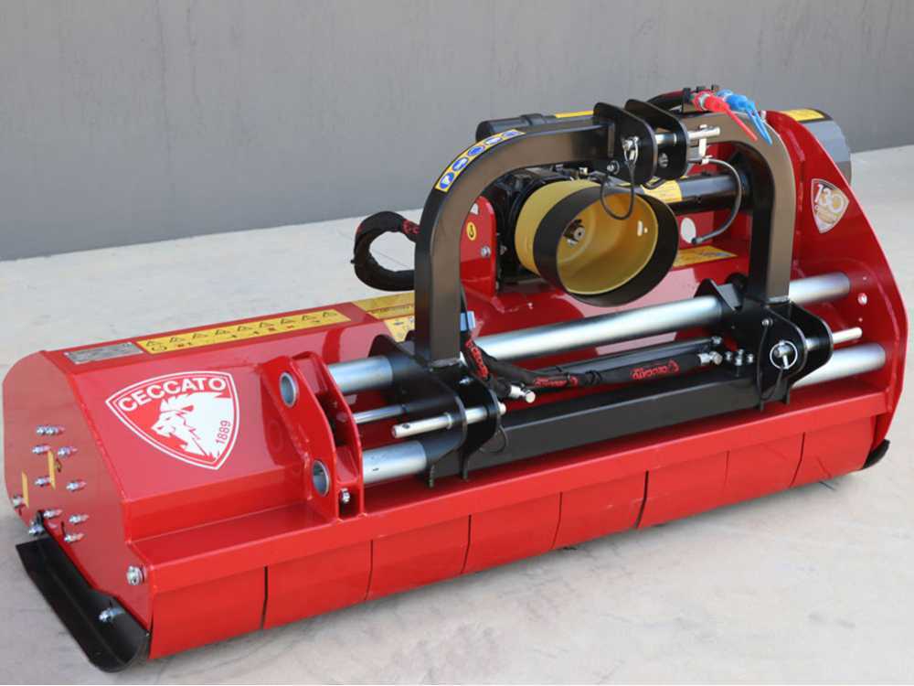 Ceccato Trincione 380 – T1800ID – Trituradora para tractor – Serie medio-pesada – Desplazamiento hidráulico - Imagen 3