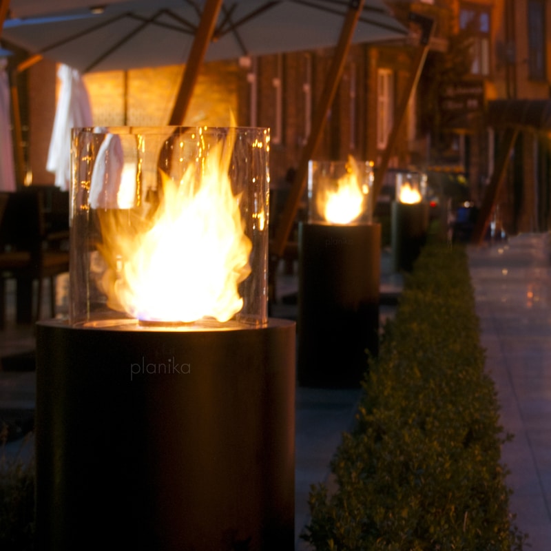 Chimenea de bioetanol Planika Totem - Imagen 2