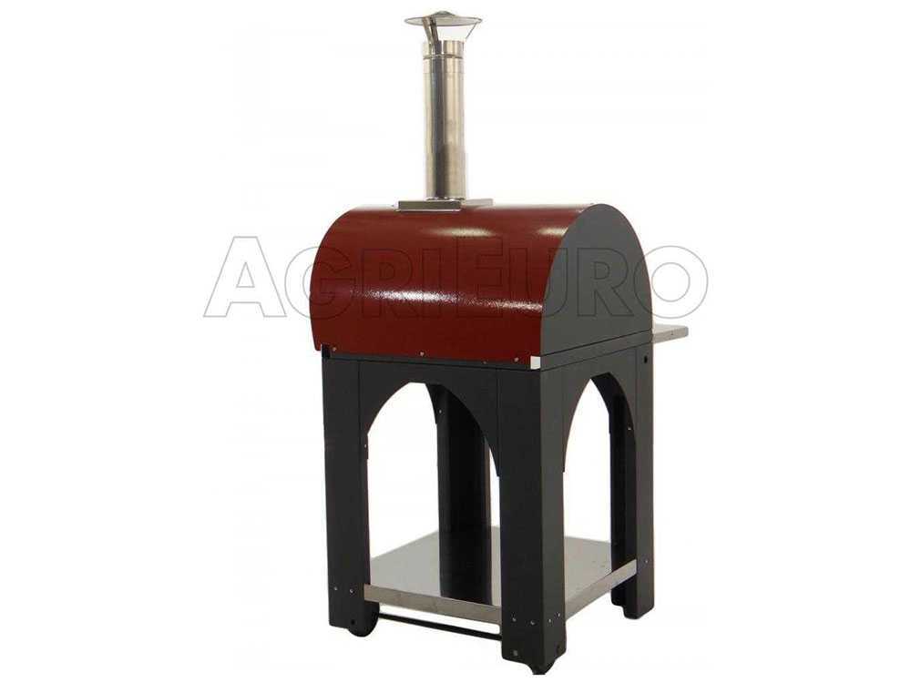 Cibus Red horno de leña de exterior para pizza – 2 pizzas - Imagen 2