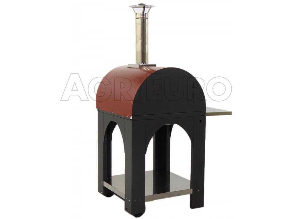 Cibus Red horno de leña de exterior para pizza – 2 pizzas - Imagen 4