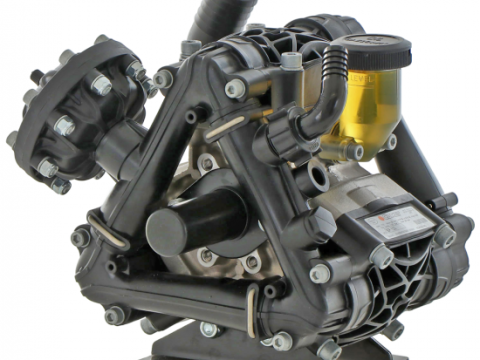 Comet BP 130K – Bomba de baja presión para tratamientos herbicidas con tractor – Versión para ácidos y productos químicos