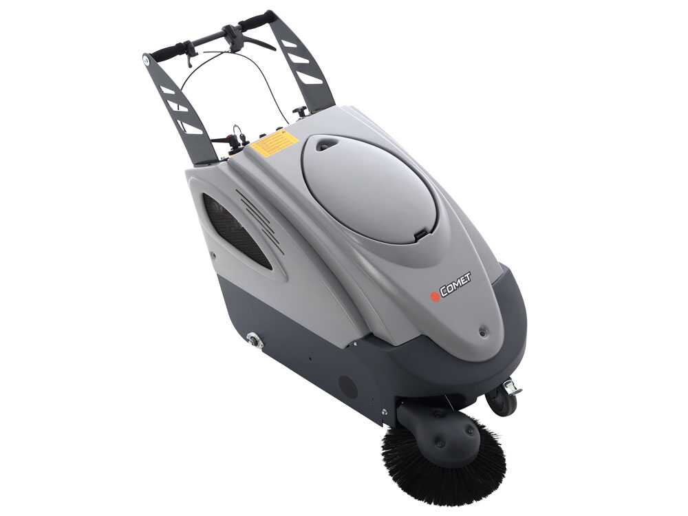 Comet CSW 700B – Barredora a batería con recogedor – 12 V – SIN BATERÍA NI CARGADOR - Imagen 4