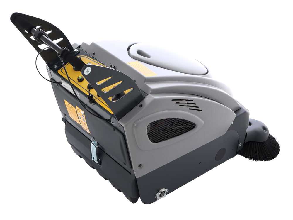 Comet CSW 700B – Barredora a batería con recogedor – 12 V – SIN BATERÍA NI CARGADOR - Imagen 5