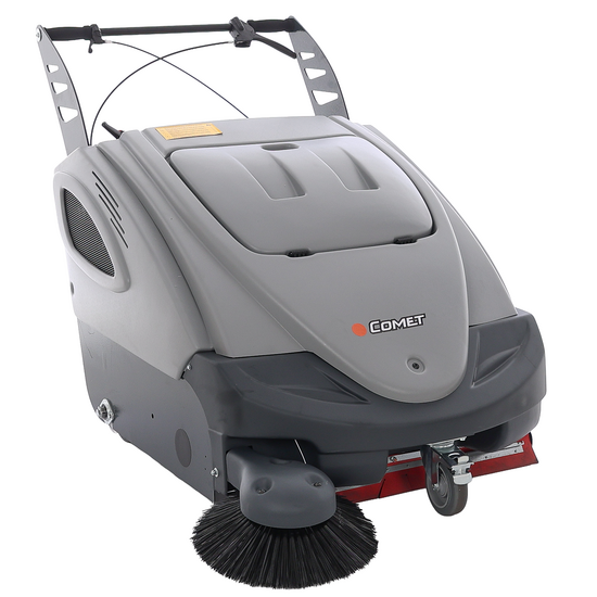 Comet CSW 900B – Barredora a batería con recogedor – 12V – SIN BATERÍA NI CARGADOR