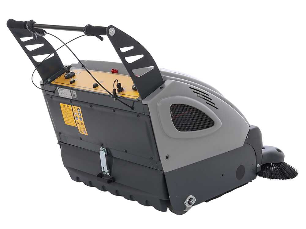 Comet CSW 900B – Barredora a batería con recogedor – 12V – SIN BATERÍA NI CARGADOR - Imagen 4