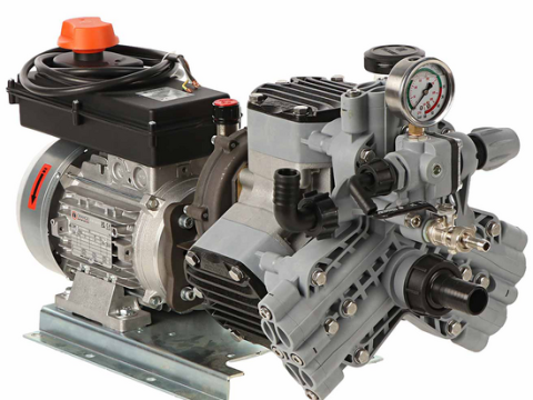 Comet MTP P40/20 TRF90 HP3 BA SCAT EL – Motobomba eléctrica trifásica para pulverización – versión para ácidos y productos químicos