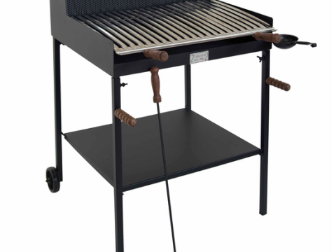Cruccolini Belvedere Maxi – Barbacoa de hierro artesanal de leña y carbón