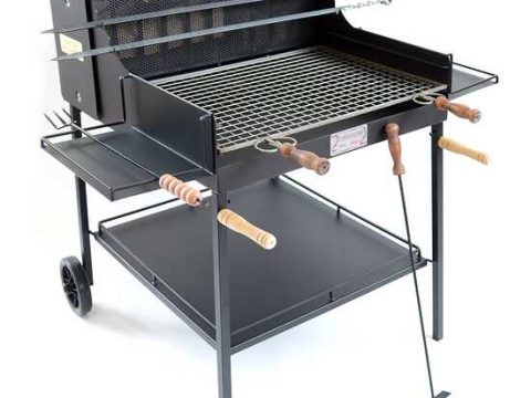 Cruccolini Fuocone Arezzo – Barbacoa artesanal de hierro de leña y carbón