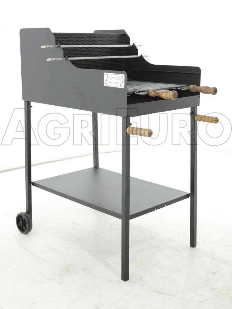 Cruccolini Fuocone – Barbacoa artesanal de hierro de leña y carbón - Imagen 2