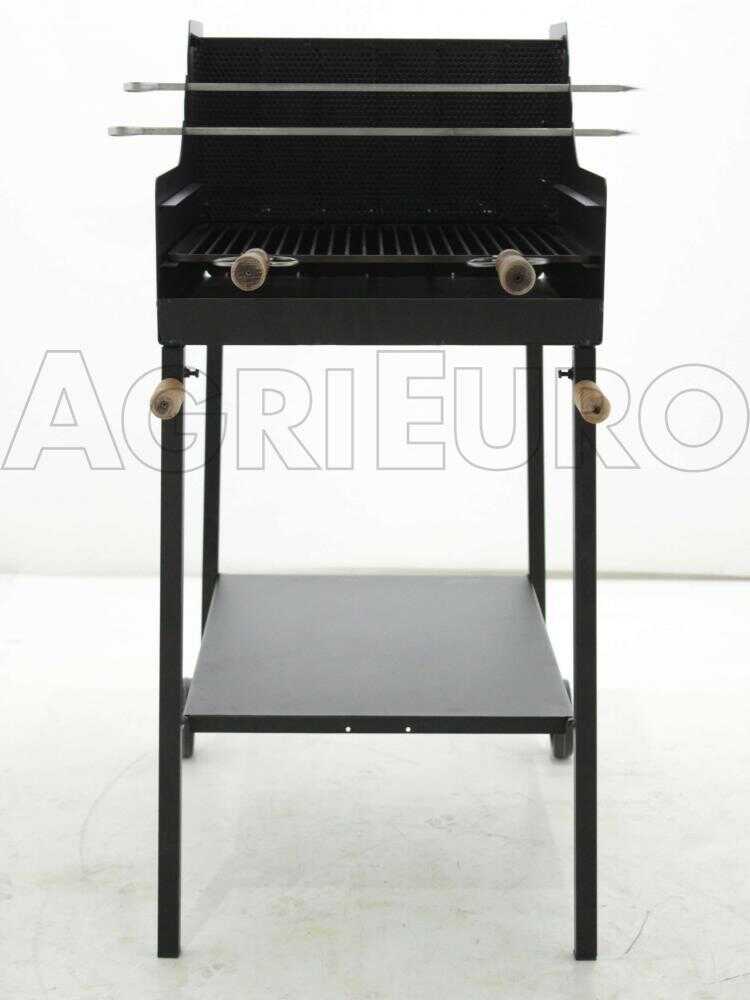 Cruccolini Fuocone – Barbacoa artesanal de hierro de leña y carbón - Imagen 3