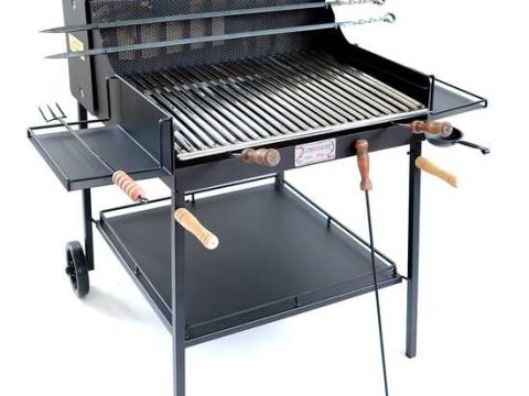 Cruccolini Fuocone Umbria – Barbacoa de leña y carbón de hierro artesanal
