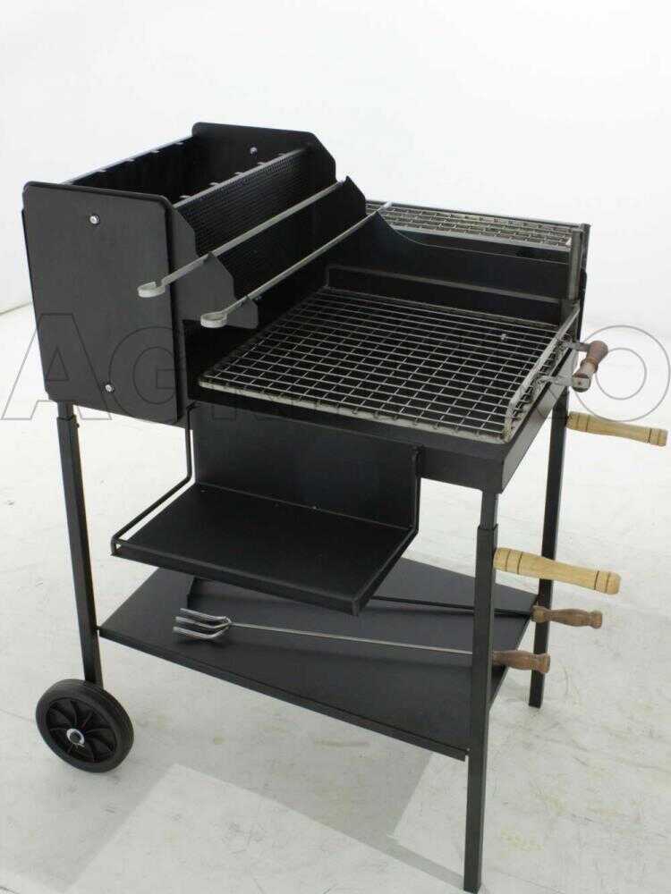 Cruccolini Ghiottone – Barbacoa de leña y carbón de hierro artesanal - Imagen 2