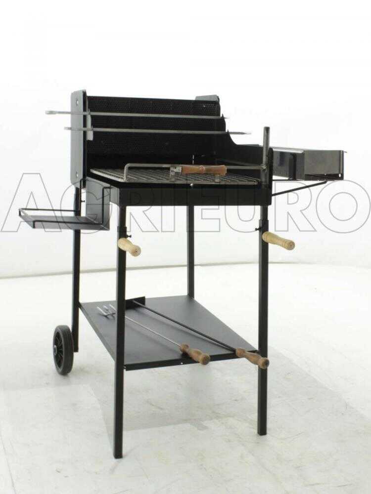 Cruccolini Ghiottone – Barbacoa de leña y carbón de hierro artesanal - Imagen 4