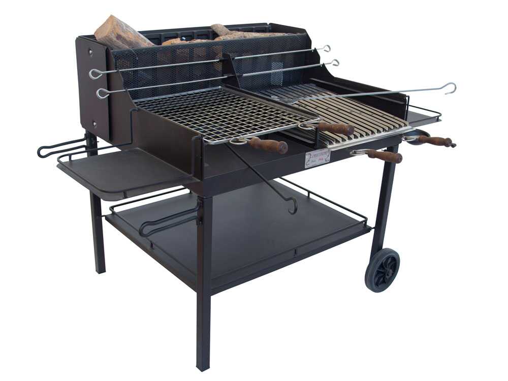 Cruccolini Little Tuscany – Barbacoa artesanal de hierro de leña y carbón - Imagen 3