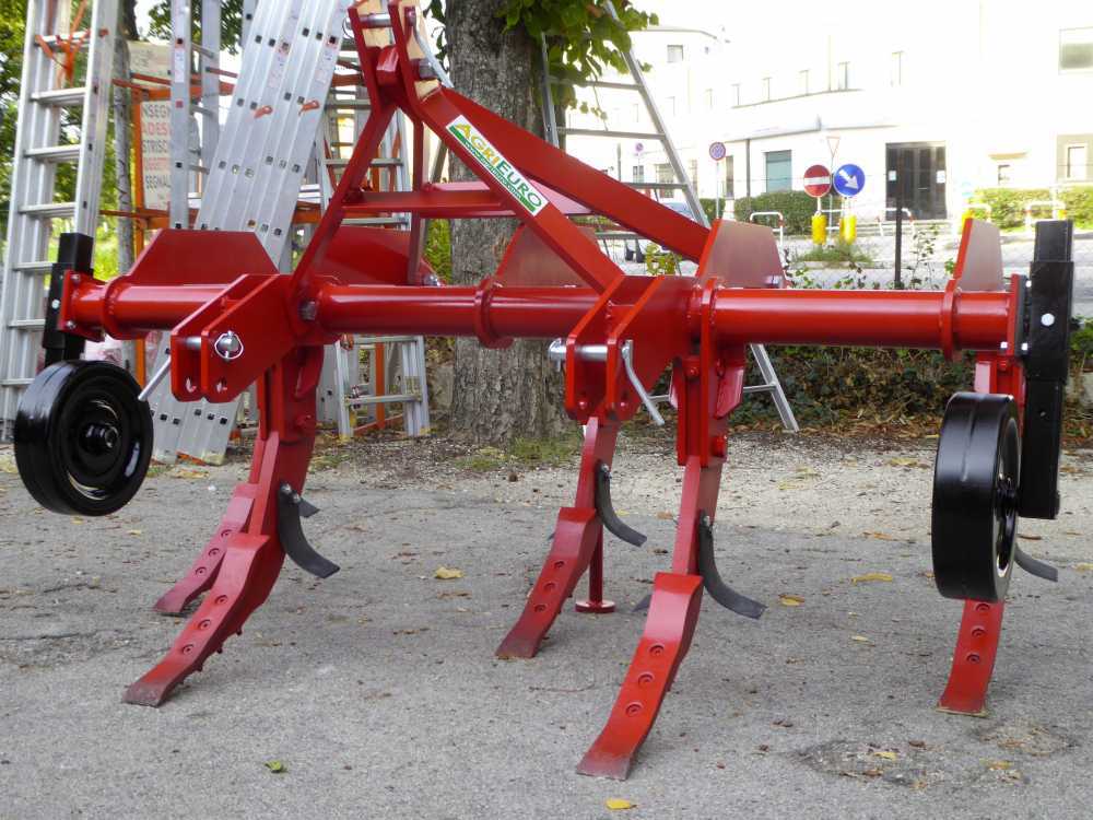 Descompactador agrícola AgriEuro serie 200 Media 5 brazos – con ruedas de acero - Imagen 3
