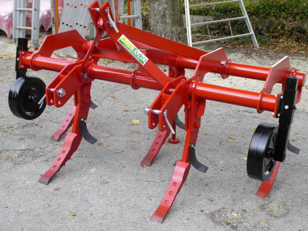 Descompactador agrícola AgriEuro serie 200 Media 5 brazos – con ruedas de acero - Imagen 2
