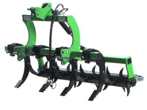 Descompactador agrícola Seven Italy BIG de 4 brazos 160 cm rodillo hidráulico