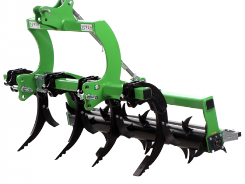 Descompactador agrícola Seven Italy BIG de 4 brazos 160 cm rodillo mecánico