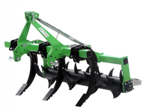 Descompactador agrícola Seven Italy Simply de 3 brazos 120 cm rodillo mecánico