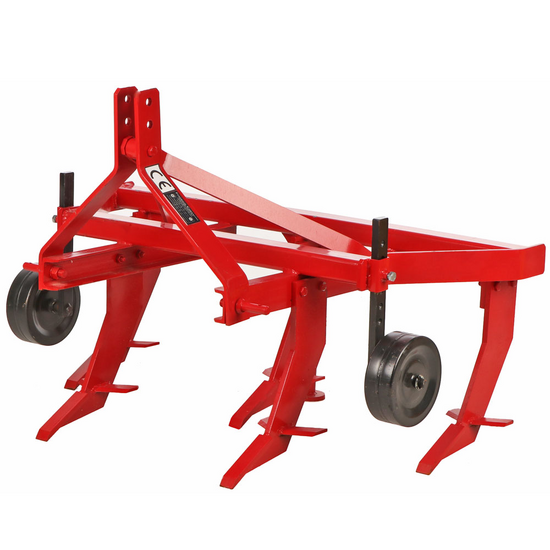Descompactador agrícola serie ligera 140 – 5 brazos – Ruedas de acero