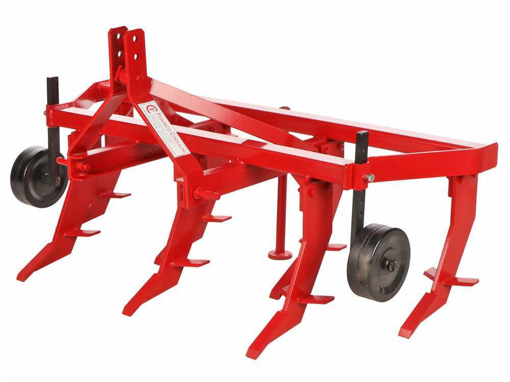 Descompactador agrícola serie ligera 170 – 7 brazos – Ruedas de acero - Imagen 5