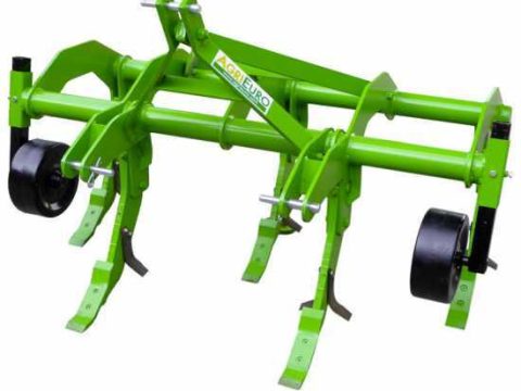 Descompactador agrícola para tractor AgriEuro serie 170 Standard de 5 brazos – con ruedas de acero