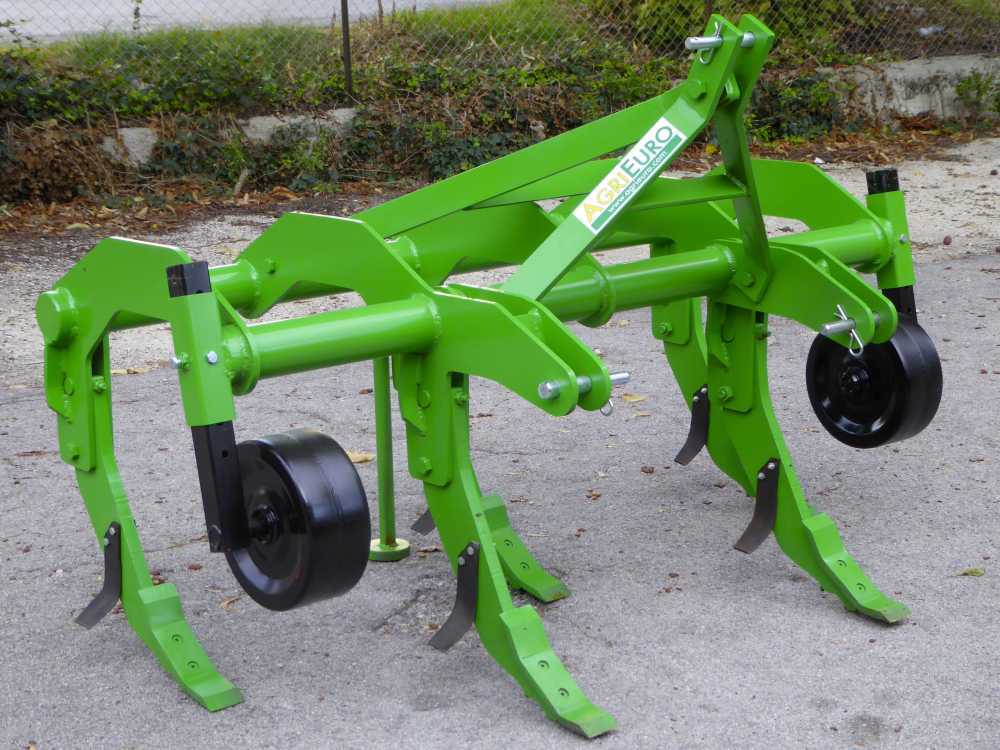 Descompactador agrícola para tractor AgriEuro serie 170 Standard de 5 brazos – con ruedas de acero - Imagen 3