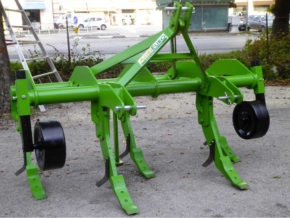 Descompactador agrícola para tractor AgriEuro serie 170 Standard de 5 brazos – con ruedas de acero - Imagen 4