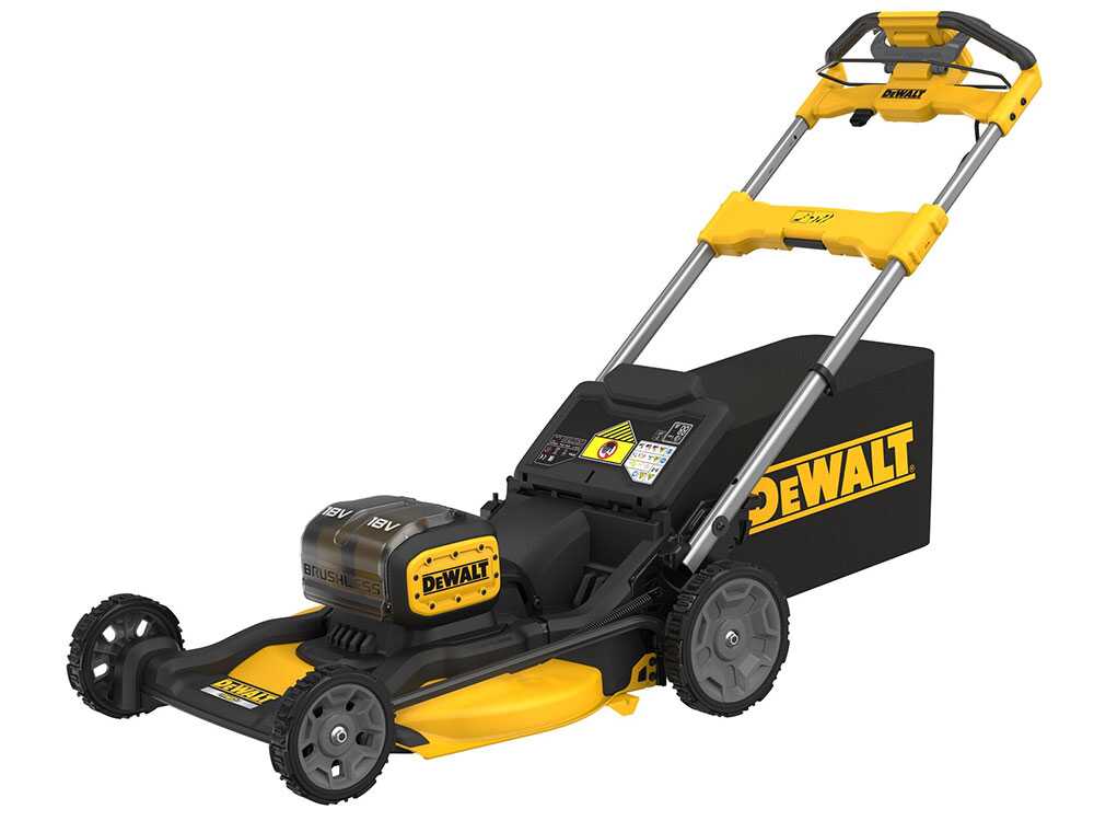 DeWalt DCMWSP156N-XJ – Cortacésped autopropulsado a batería – 36V/4Ah – Corte 53 cm – SIN BATERÍA Y SIN CARGADOR - Imagen 5