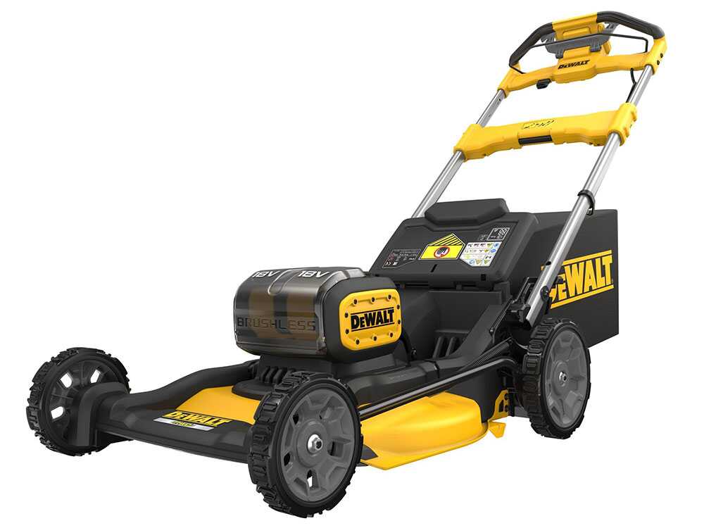 DeWalt DCMWSP156N-XJ – Cortacésped autopropulsado a batería – 36V/4Ah – Corte 53 cm – SIN BATERÍA Y SIN CARGADOR - Imagen 4