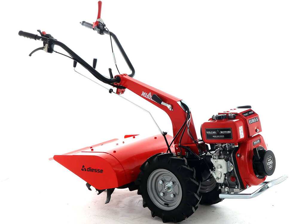 Diesse Minitriss – Motocultor diésel – Vulcan V245 – 4,2 Cv - Imagen 4