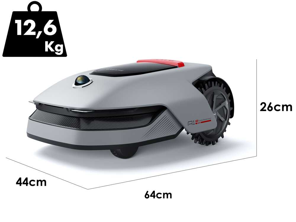 Dreame A1 Pro – Robot cortacésped – Sin instalación – Con caseta - Imagen 2