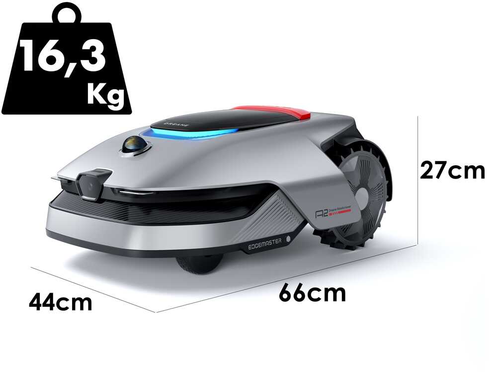 Dreame A2 3000 – Robot cortacésped – Sin instalación – Con caseta - Imagen 2