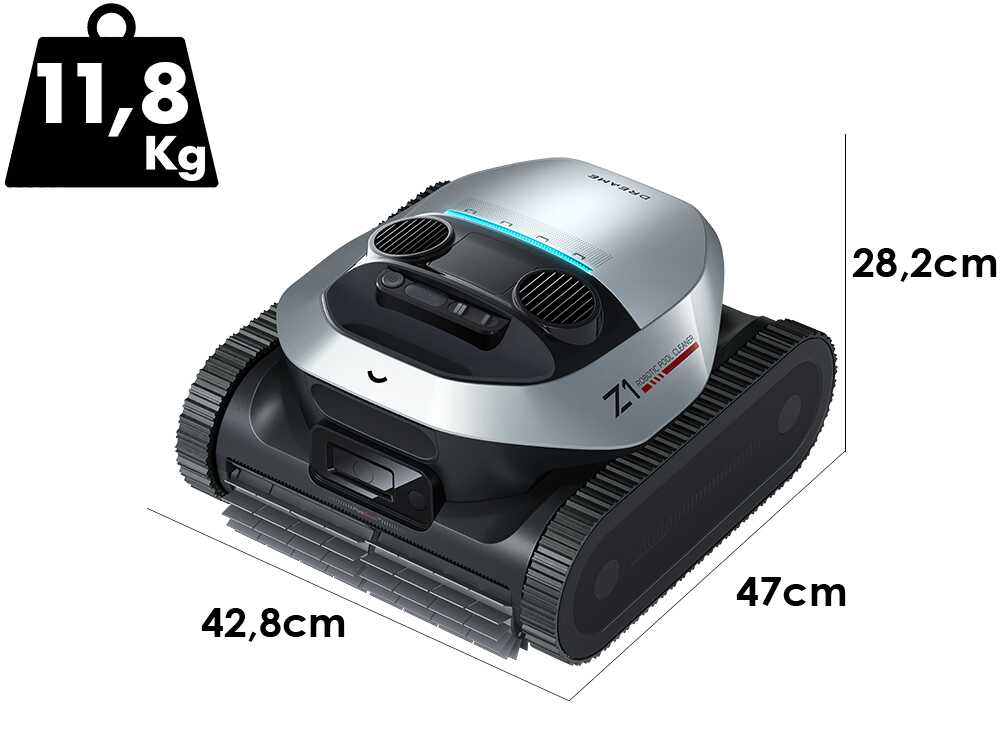 Dreame Z1 – Robot limpiafondos a batería – Gestión mediante app - Imagen 3