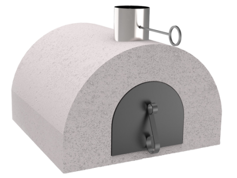 Edilmark FR 1600 – Horno de leña empotrable con superficie de cocción 86×84 cm