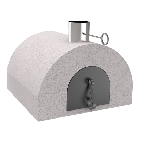 Edilmark FR 1600 – Horno de leña empotrable con superficie de cocción 86×84 cm