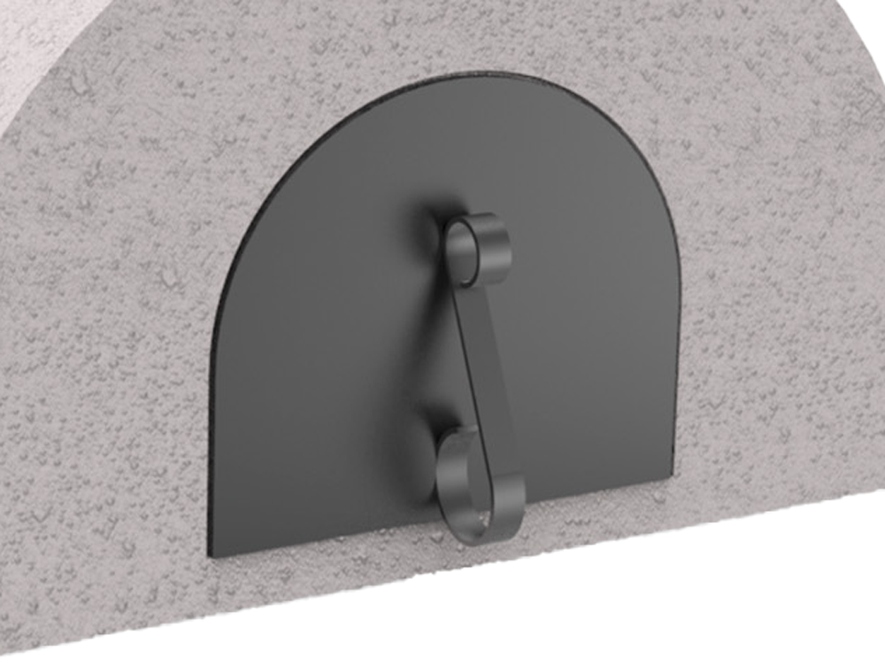 Edilmark FR 1600 – Horno de leña empotrable con superficie de cocción 86×84 cm - Imagen 5