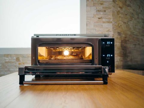 Effeuno Easy Pizza PRO P134H – Horno eléctrico de pizza – Piedra Effeuno