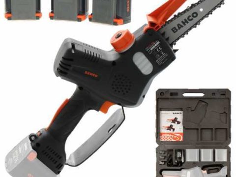 Podadora manual a batería Bahco BCL15IB – 21.6V 4.2 Ah