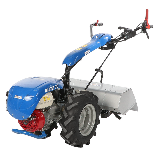 EuroMech BLITZ 70 – Motocultor de gasolina – Motor Honda GX200 – 6,5 CV
