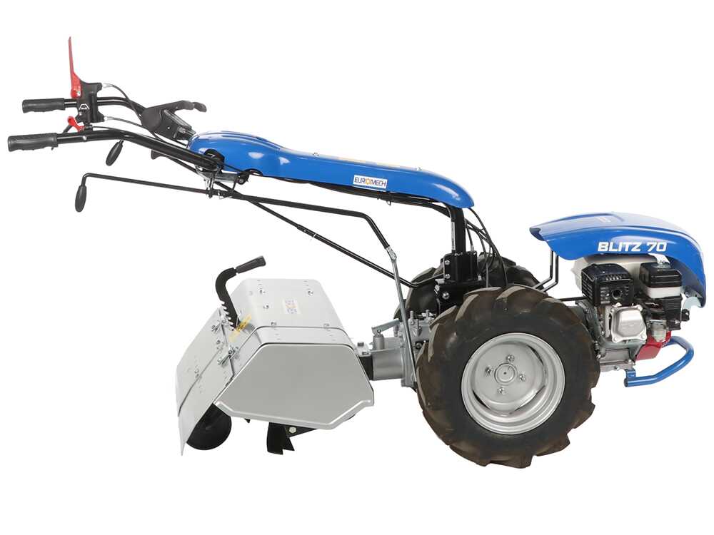 EuroMech BLITZ 70 – Motocultor de gasolina – Motor Honda GX200 – 6,5 CV - Imagen 3