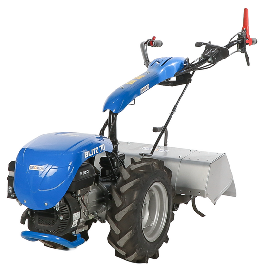 EuroMech BLITZ 70 – Motocultor de gasolina – Motor Yagmur R210 – 7 CV