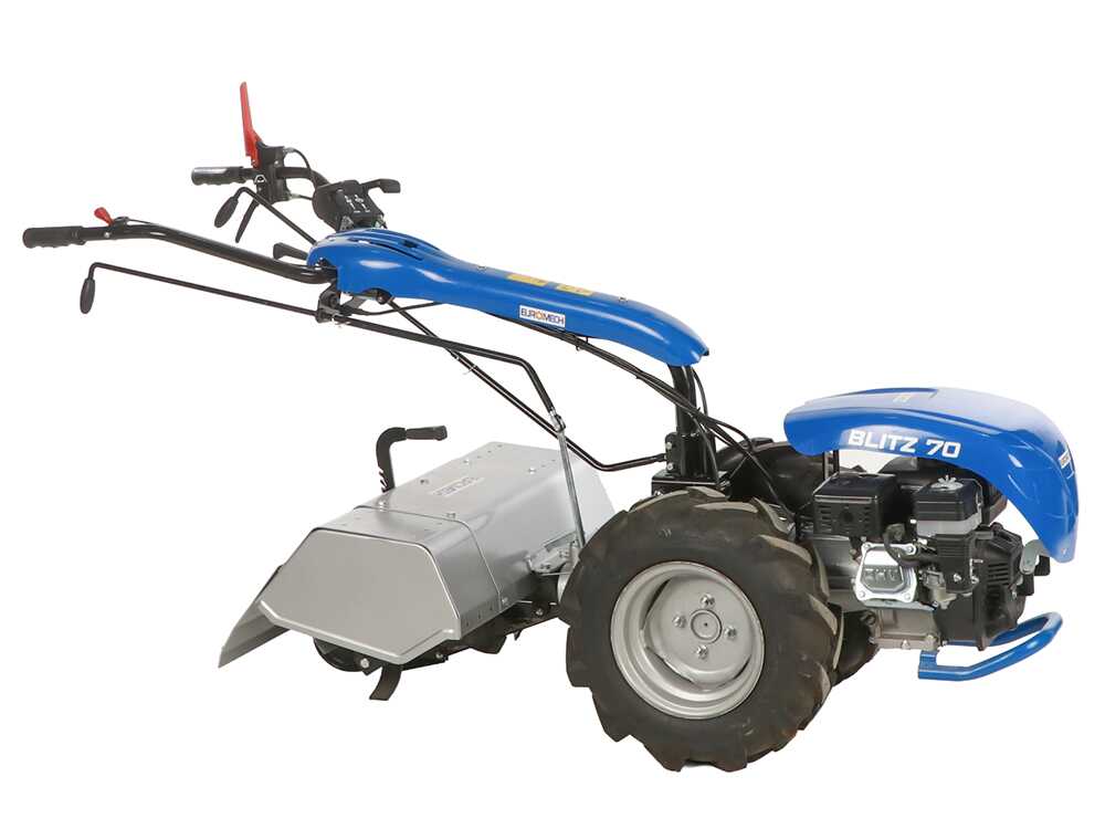 EuroMech BLITZ 70 – Motocultor de gasolina – Motor Yagmur R210 – 7 CV - Imagen 3