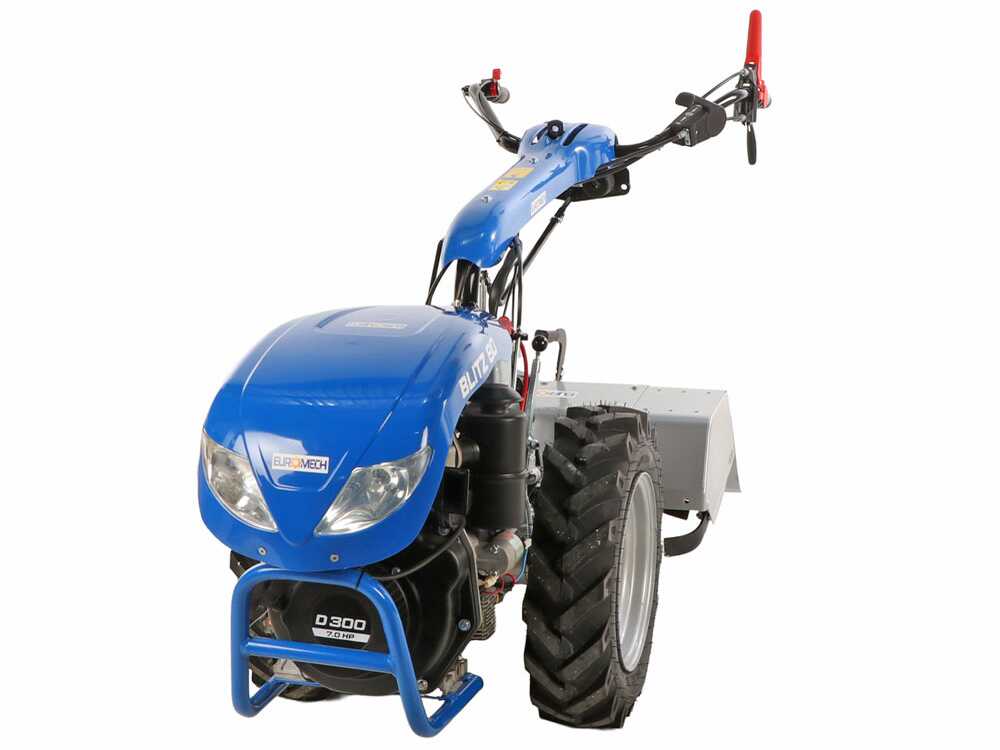 EuroMech BLITZ 80 – Motocultor diésel – Yagmur D300 – 7 CV – Arranque eléctrico - Imagen 3