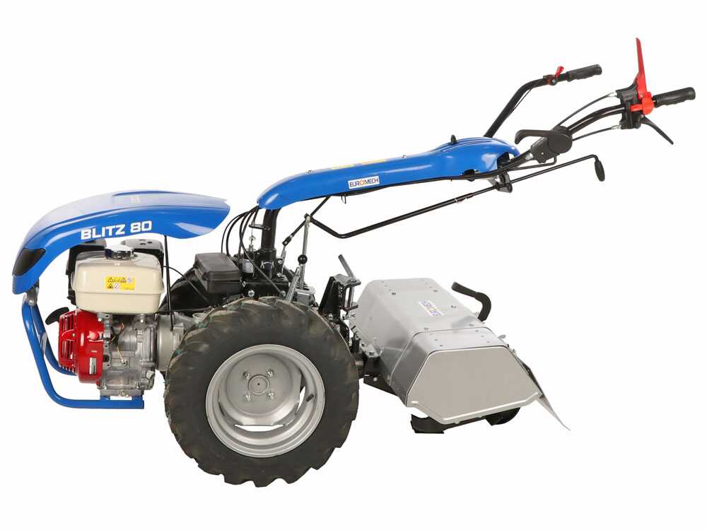 EuroMech BLITZ 80 – Motocultor de gasolina – Honda GX270 – 9 CV - Imagen 4