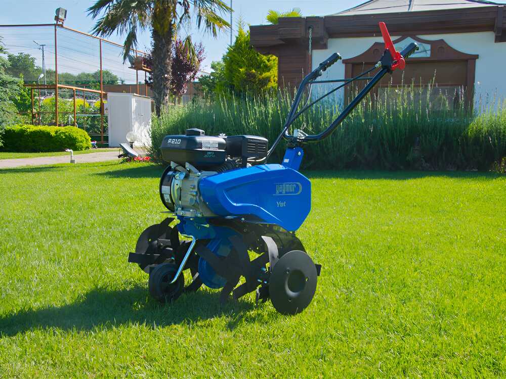 EuroMech YET 130 – Motoazada de gasolina – 7 CV – Motor Yagmur R210 - Imagen 3